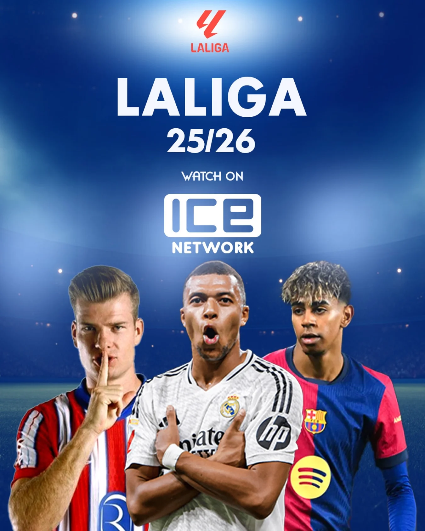 La Liga Spanish football on Fast IPTV